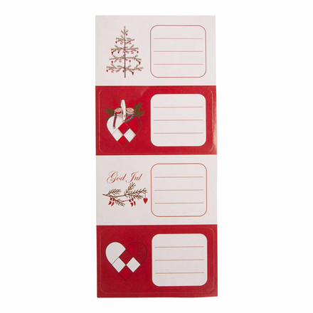Gavemærker Stickers Classic Christmas