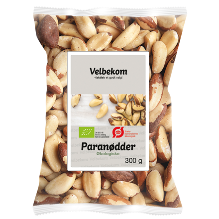 Velbekom Økologiske Paranødder 300 g