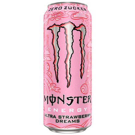 Monster Energy Ultra Strawberry Dreams 0,50 l + pant