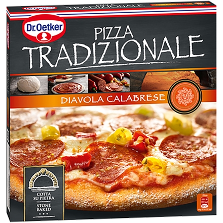 Trad. Pizza Diavola 375 g