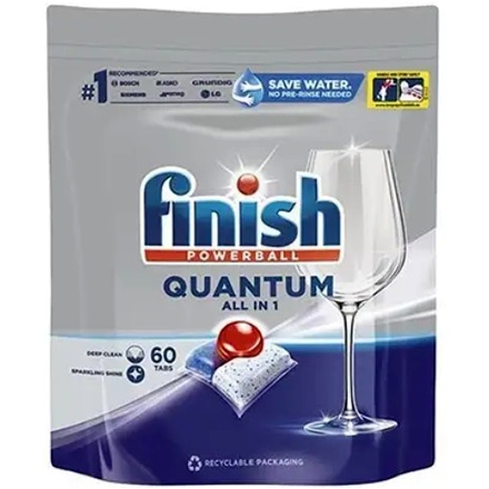 Finish Tabs Quantum All In 1 Tabs 60 stk