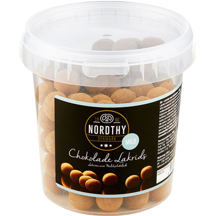 Nordthy Lakridskugler Mild 500 g