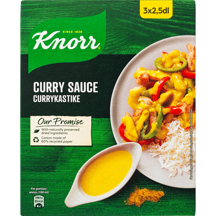 Knorr Sauce Curry 3x20 g