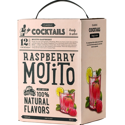 Century Cocktails Raspberry Mojito 12,5% 1,5 l