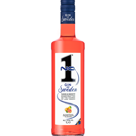 No. 1 Premium Dry Gin Bloodgrape/Orange/Lemon 40% 1 l 