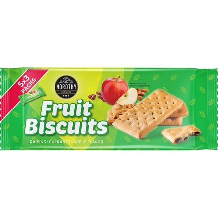 Nordthy Fruit Biscuits Apple 218g