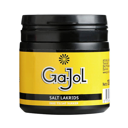 Ga-Jol Cupholder Salt Lakrids 100 g