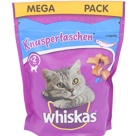 Whiskas Knuspertaschen Lachs 180 g 