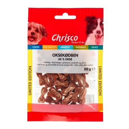Chrisco - Oksekødben 80 g