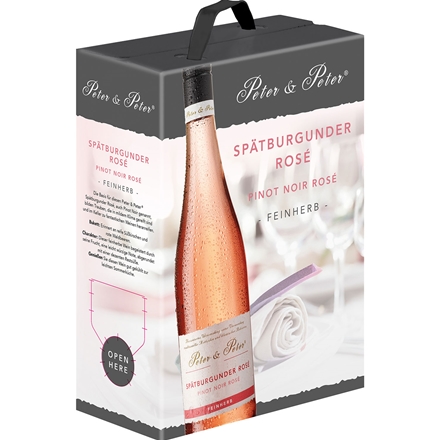 Peter & Peter Spätburgunder Rosé 3 l