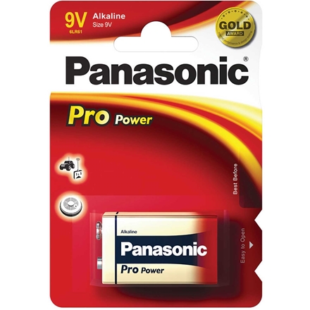 Panasonic Alkaline Pro Power Gold 9-V