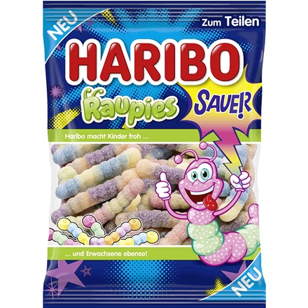 Haribo Raupies Sauer 160 g