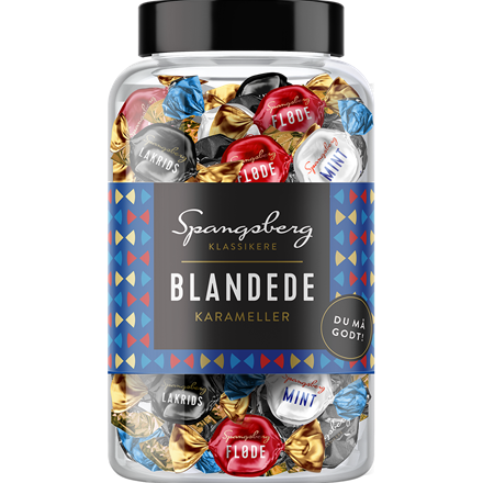 Spangsberg Blandede Karameller 750 g