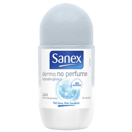 Sanex Deo Roll-On Dermo No Perfume 50 ml