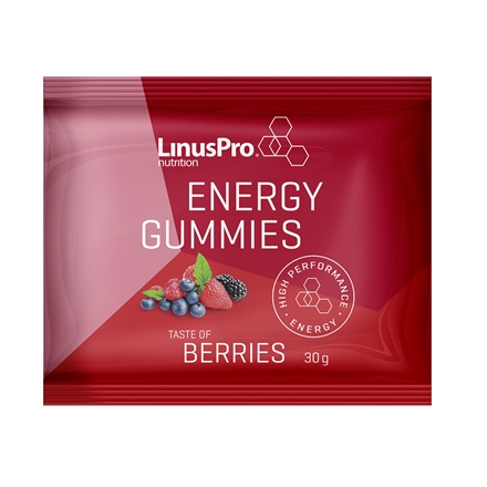 LinusPro Energy Gummies Berries 30 g