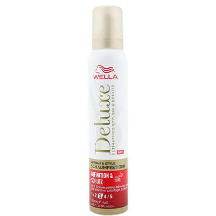Wella Deluxe Schaumfestiger Aufbau & StyleStark 200 ml 