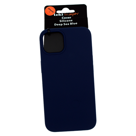 Leki bycph Cover - iPhone 13 Silicone Deep Sea Blue