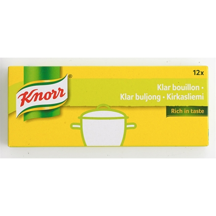 Knorr Klar Bouillon, 10 tern, 120 g