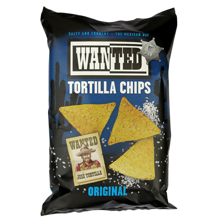 Wanted Tortilla Chips Original 450 g