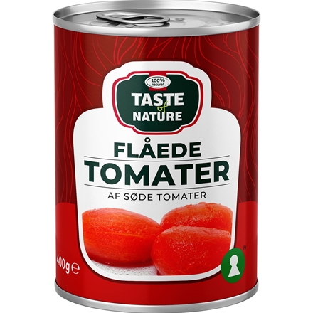 Taste of Nature Flåede Tomater 400g