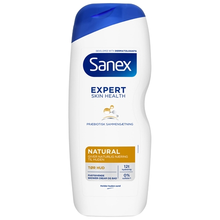 Sanex Shower Gel Expert Skin Health Natural 600 ml