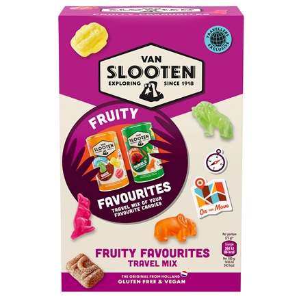 Van Slooten Travel Mix Fruity 900 g