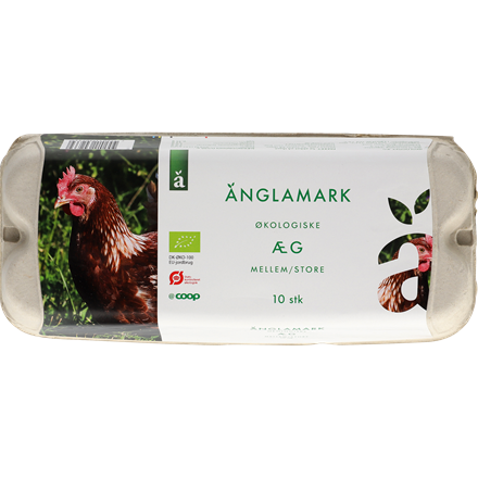 Øko Änglamark Æg 10Stk