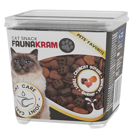 Faunakram Cat Snack Fish Trio 75 g