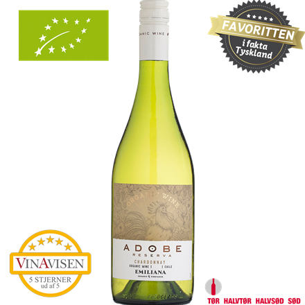 Adobe Reserva Chardonnay Organic 0,75 l