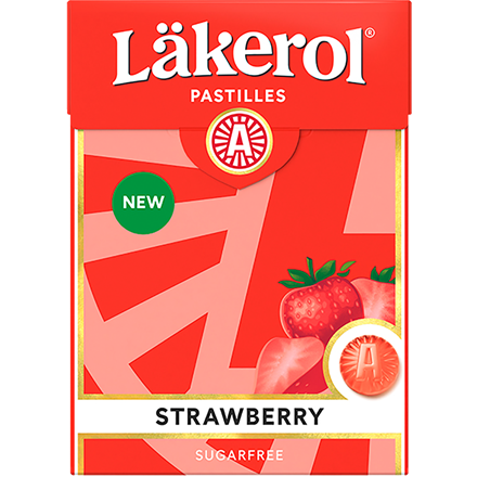 Läkerol Big Pack Strawberry 75 g