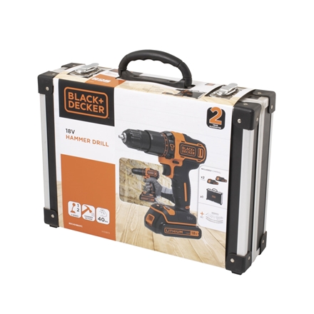Black & Decker BDCHD18BAFC-DADK 2 X 18V 1,5 Ah