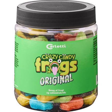 Carletti Crazy Candy Frogs 800 g