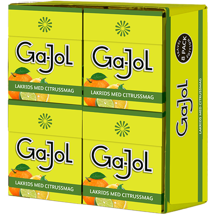 Ga-Jol Citrus 8-pak 184 g