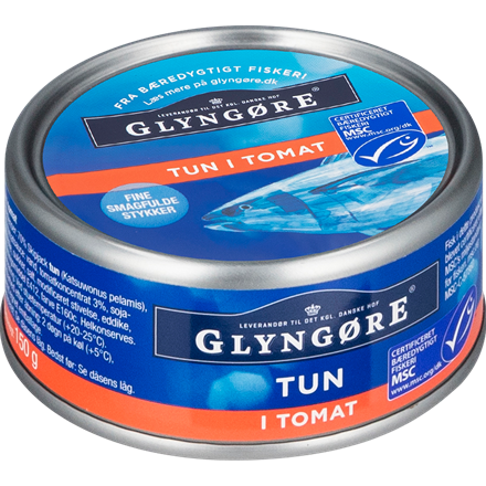Glyngøre MSC Tun i Tomat 150g