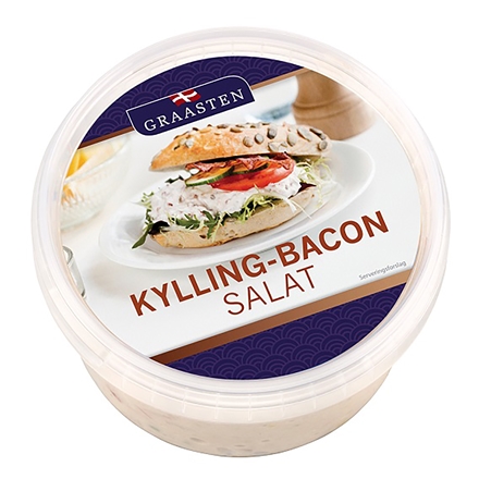 Graasten Kylling-Bacon Salat 300 g