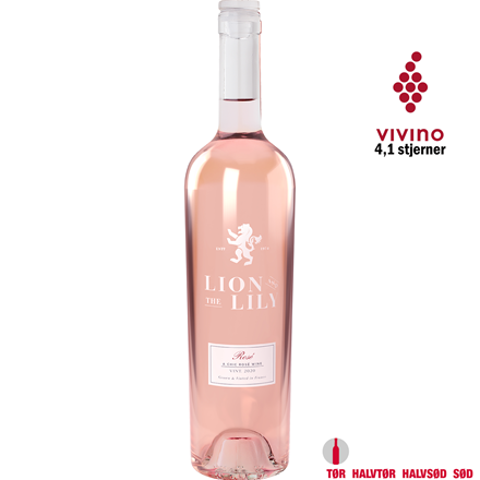 Lion & The Lily Merlot Rosé 0,75 l