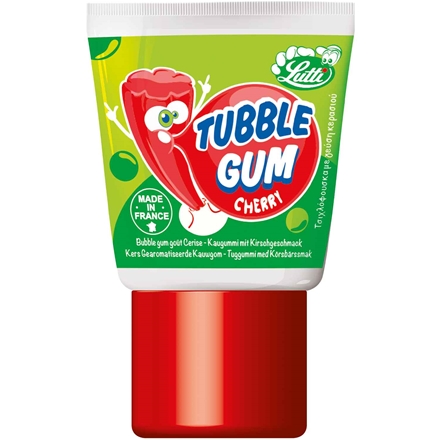 Lutti Tubble Gum Cherry 35 g
