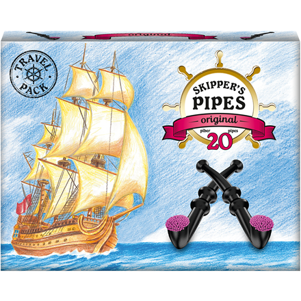 Skipper's Pipes 20-pak 340 g