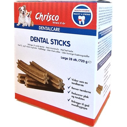 Chrisco - Dental Care Sticks 28-pak 720 g 
