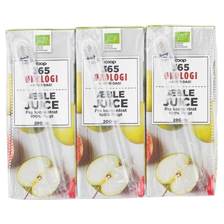 365 Økologi Æble Juice 3 x 20 cl