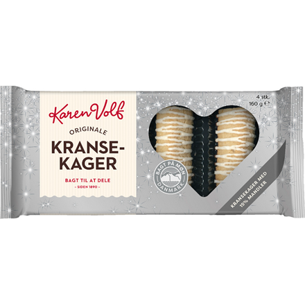 Karen Volf Kransekager 4 stk 160 g