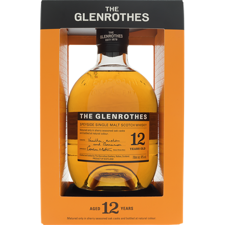 The Glenrothes 12 YO 40% 0,7 l