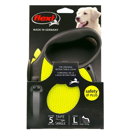 Flexi Neon Reflex Tape Gul L 5m