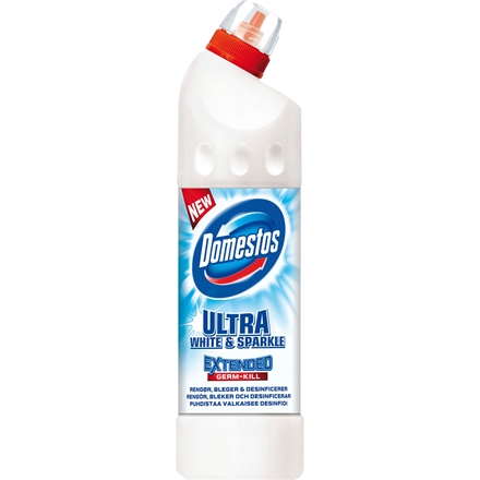 Domestos WC Rens White and Sparkle 750 ml