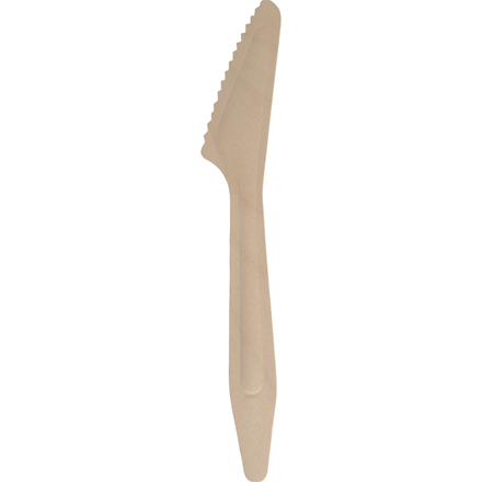 Kniv, natur birketræ 20-pak