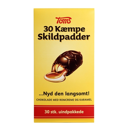 Toms Kæmpe Skildpadder 30-pak 840g