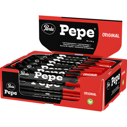 Panda Pepe Original Lakridsstænger 1280 g