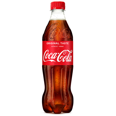 Coca Cola PET 0,5 l + pant