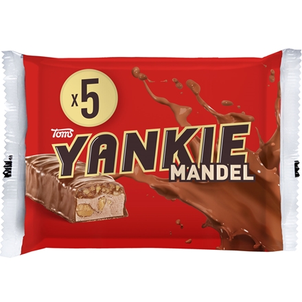 Toms Yankie Bar Mandel 5-pak 200 g