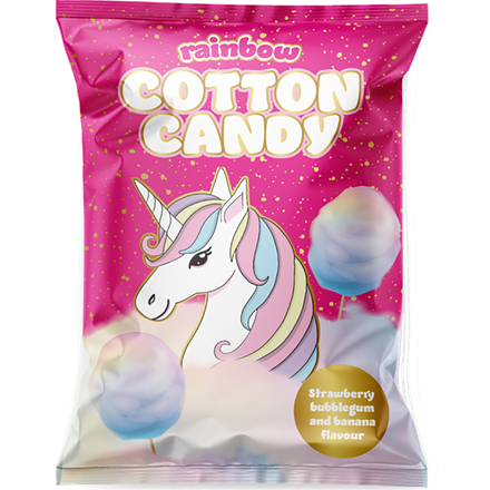 Rainbow Cotton Candy 65 g